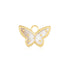 Gold Mother Of Pearl Butterfly Earring Charm   | Ania Haie Australia